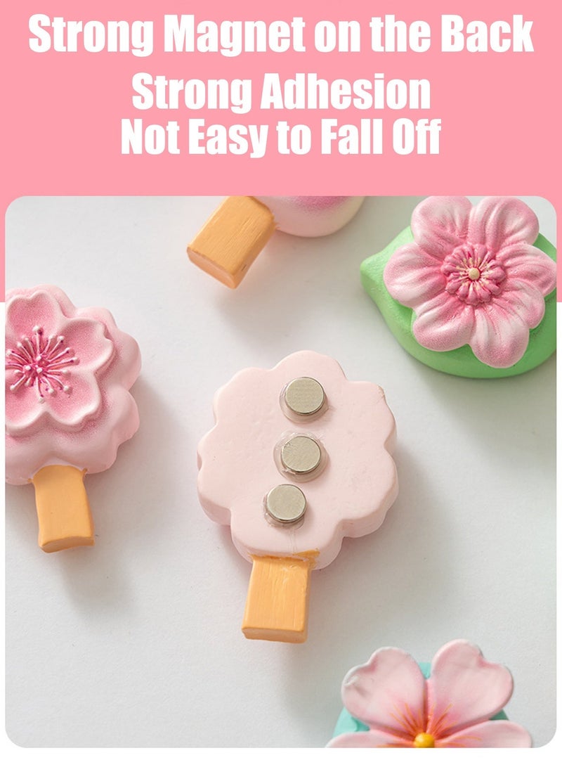 JACIRCLE Fridge Magnets,10 Pcs Food Fridge Magnets, 3D Resin Creative Food Shaped Refrigerator Magnets, Cute Kitchen Magnetic Stickers for Home Decor, Strong Magnetic Fridge Magnets Set for Refrigerator, Whiteboard, Blackboard, Office, Decorative Food Magnet Collection - Image 3